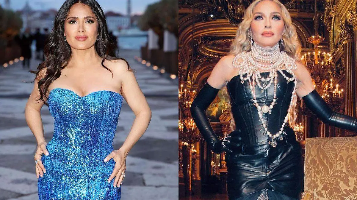 Salma Hayek y Madonna